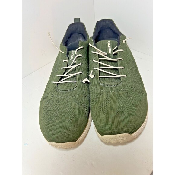 Icebug Shoes Mens 13 Olive Green Eli RB9X sneakers minimalist sustainable bloom - Picture 6 of 7
